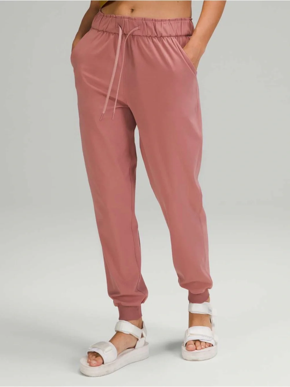 Lululemon Stretch High Rise Jogger Spiced‎ Chai 10
